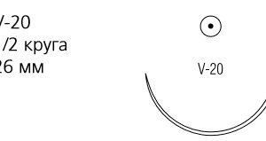 Шовный материал Covidien (biosyn) GM-322