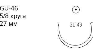 Шовный материал Covidien (biosyn) UM-877