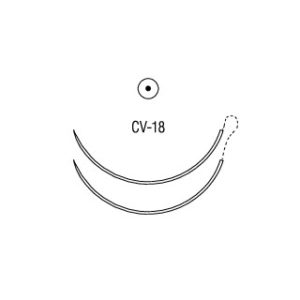 TICRON* 2-0 B&W 10X90CM CV18 DA X6