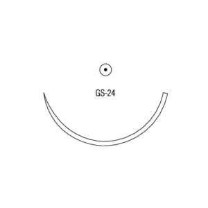 Absorbable surgical suture Velosorb Fast with atraumatic needle CV9590 Absorbable surgical suture Velosorb Fast with atraumatic needle CV9590